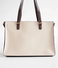 Structured Faux Leather Purse