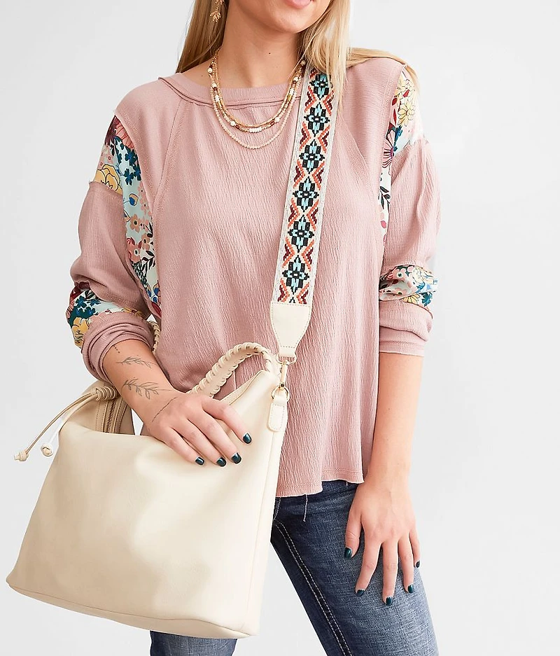 Slouchy Faux Leather Purse