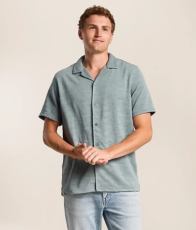 Textured Stretch Shirt