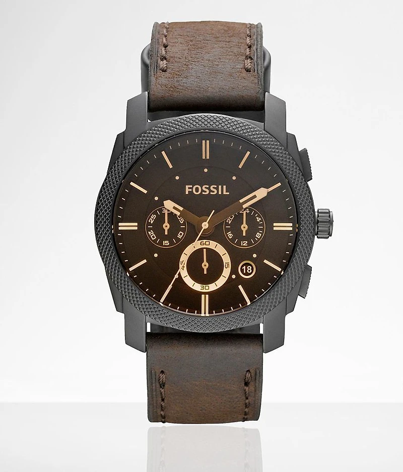 Machine Leather Watch