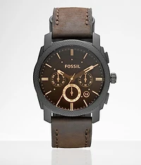 Machine Leather Watch
