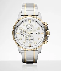 Two-Tone Stainless Steel Watch
