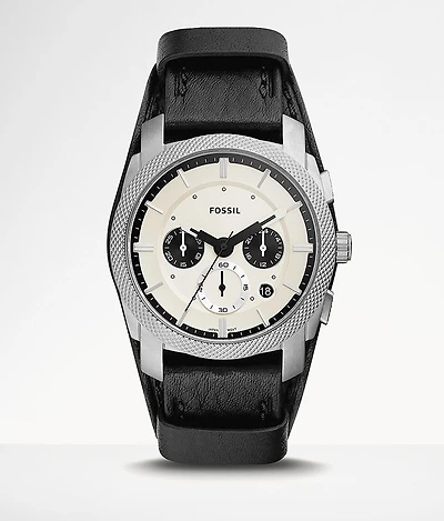 Fossil Machine Leather Watch