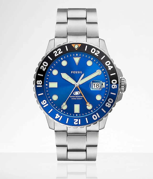 Blue GMT Watch