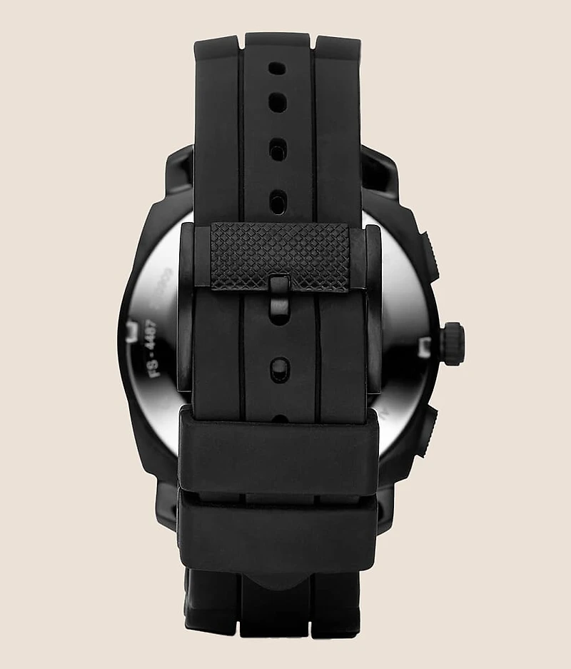Machine Chronograph Silicone Watch