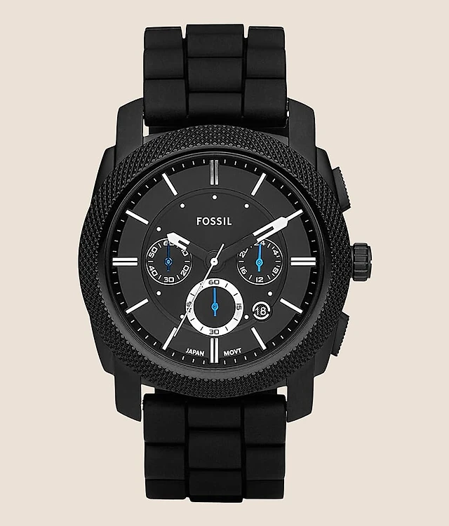 Machine Chronograph Silicone Watch