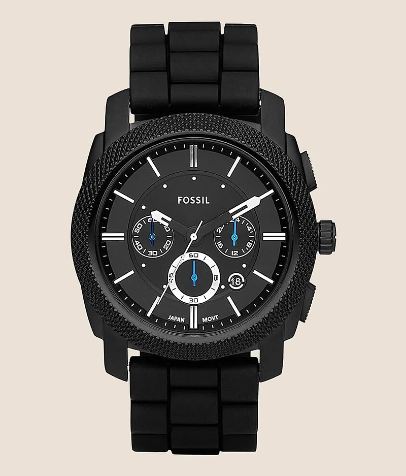 Machine Chronograph Silicone Watch