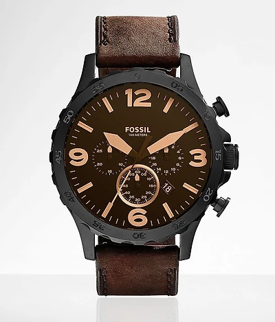 Nate Leather Watch