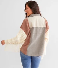 Fringe Corduroy Jacket