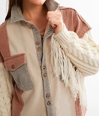 Fringe Corduroy Jacket