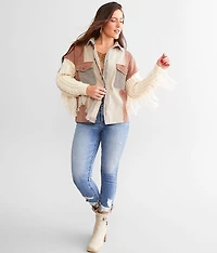 Fringe Corduroy Jacket
