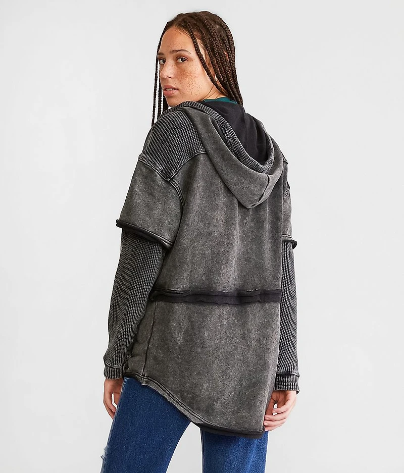 Thermal Hooded Shacket