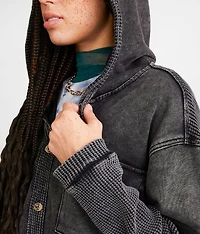 Thermal Hooded Shacket