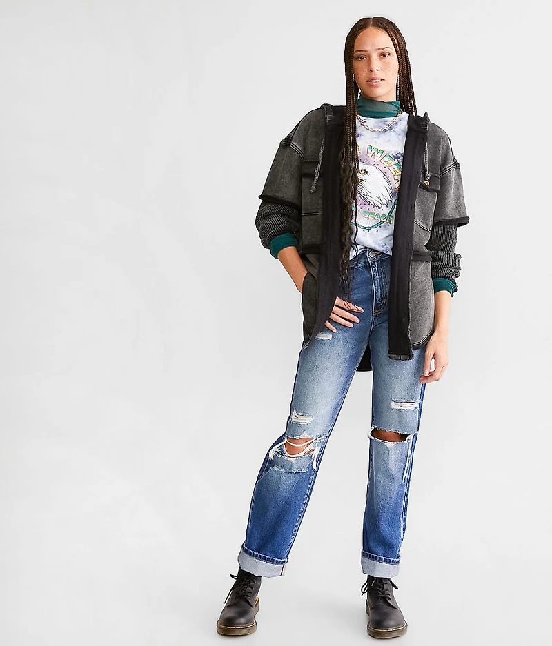 Thermal Hooded Shacket