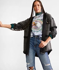 Thermal Hooded Shacket