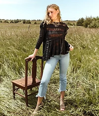 Tiered Lace Top