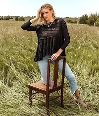 Tiered Lace Top
