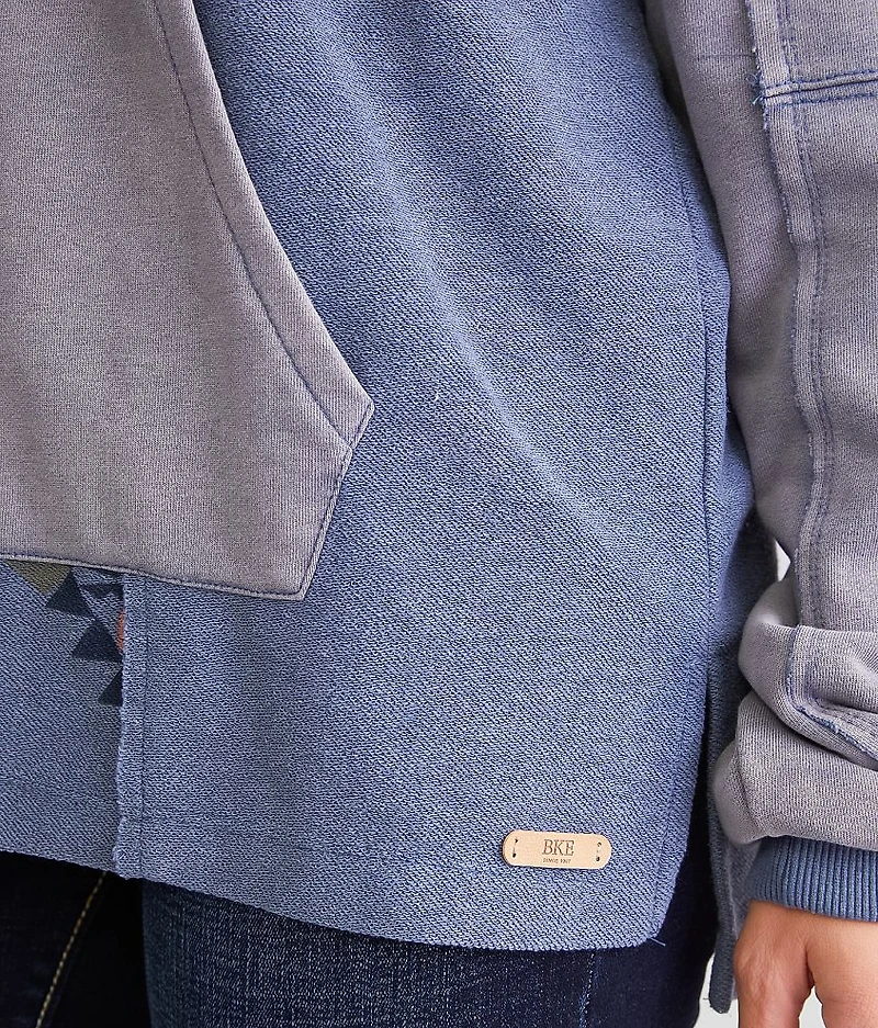Pieced French Terry Hoodie