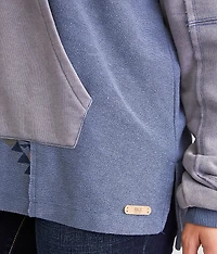 Pieced French Terry Hoodie