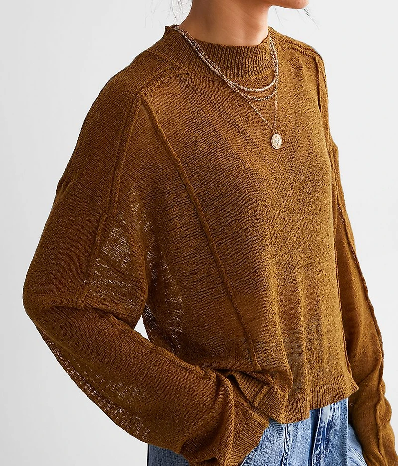 Boxy Cropped Sweater