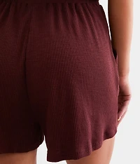Ribbed Knit Romper