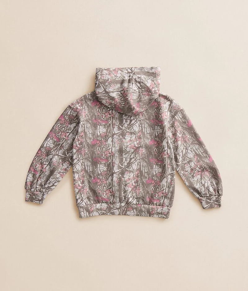 Girls - Camo & Bow Hooded Sweatshirt