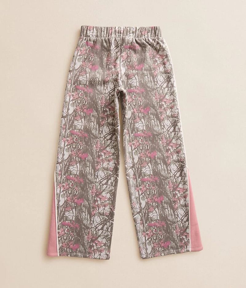 Girls - Camo Wide Leg Sweatpant