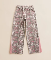 Girls - Camo Wide Leg Sweatpant
