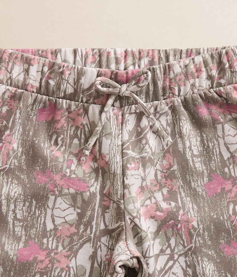 Girls - Camo Wide Leg Sweatpant