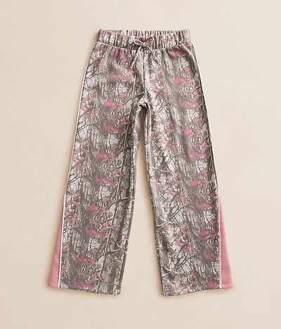 Girls - Camo Wide Leg Sweatpant