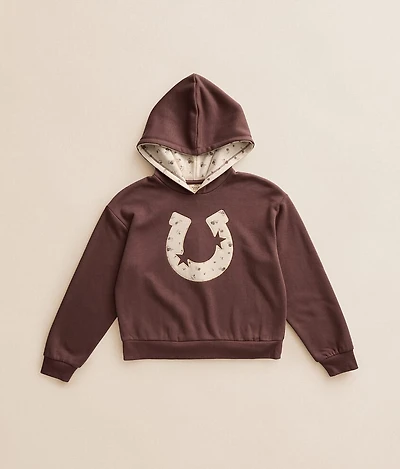 Girls - Horseshoe Hooded Sweatshirt