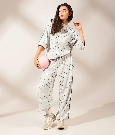 Boundless Edit - Polka Dot Sweatpant