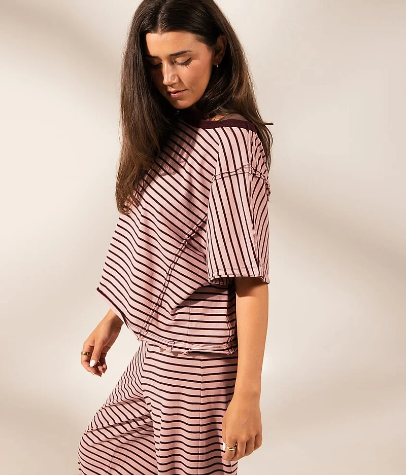 Boundless Edit - Striped Dolman Top