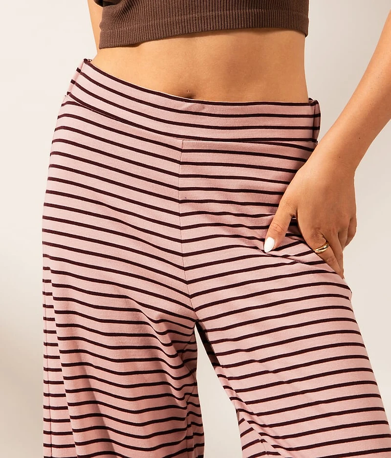Boundless Edit - Striped Wide Leg Pant