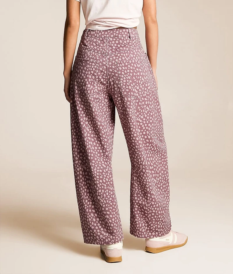 Dot Barrel Pant