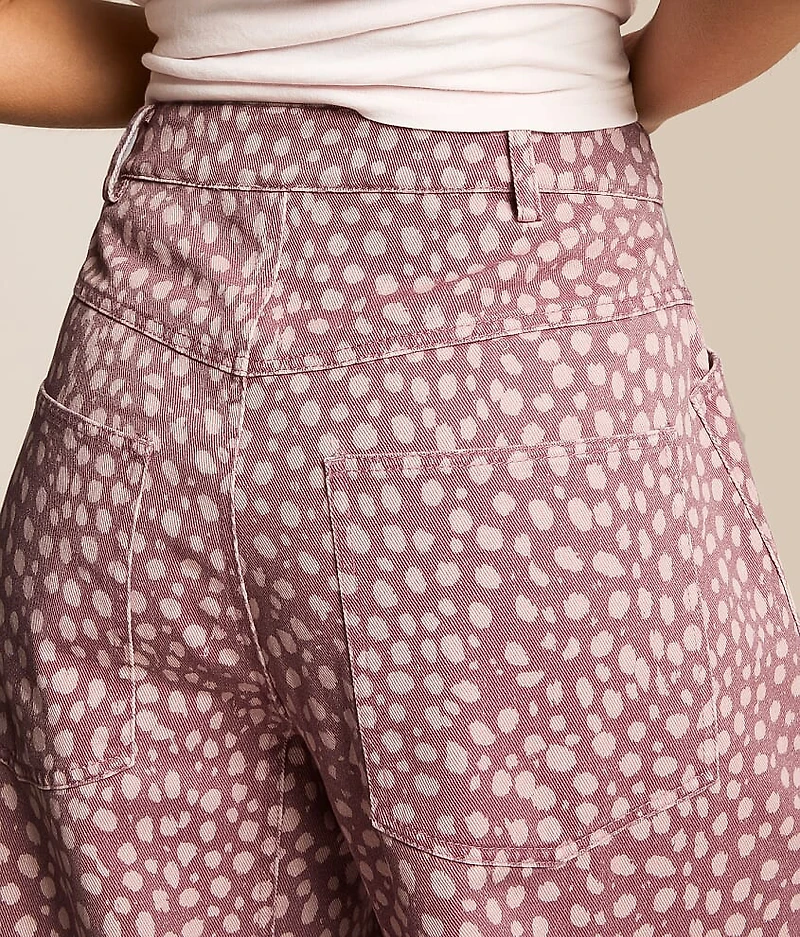 Dot Barrel Pant