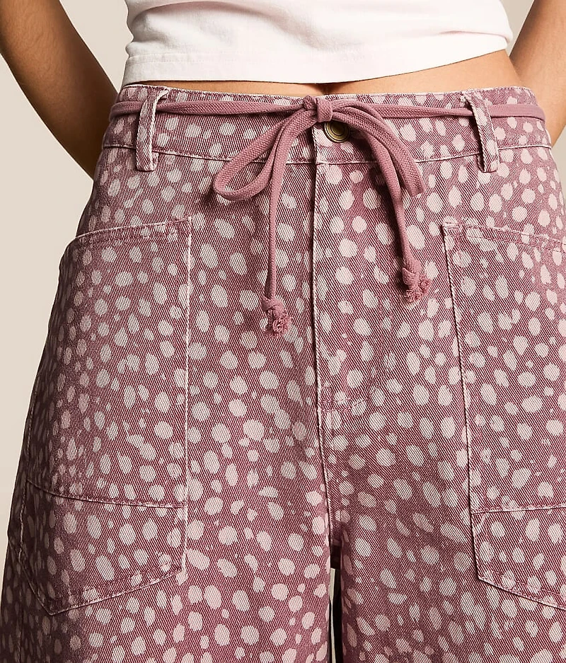 Dot Barrel Pant