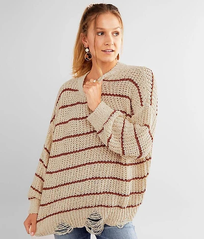 Striped Pullover Sweater