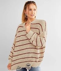 Striped Pullover Sweater