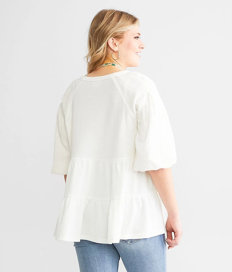 Waffle Tiered Top