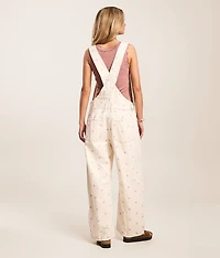Polka Dot Barrel Overall
