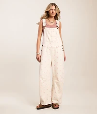 Polka Dot Barrel Overall