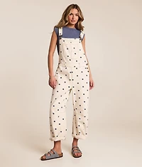 Polka Dot Barrel Overalls