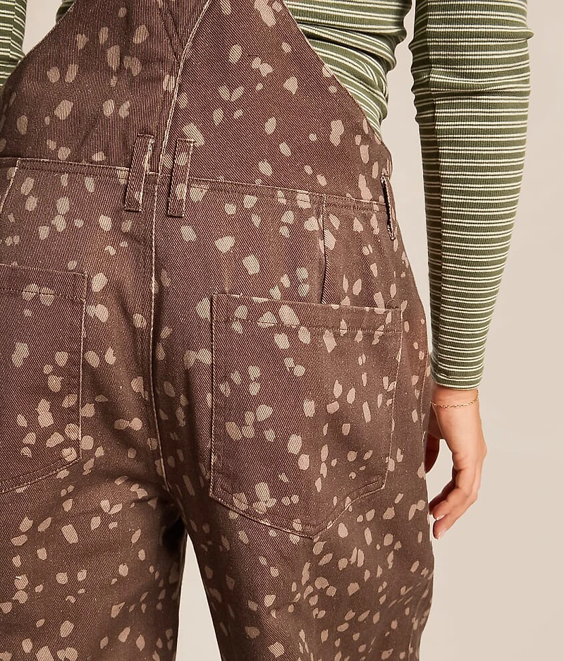 Polka Dot Barrel Overall