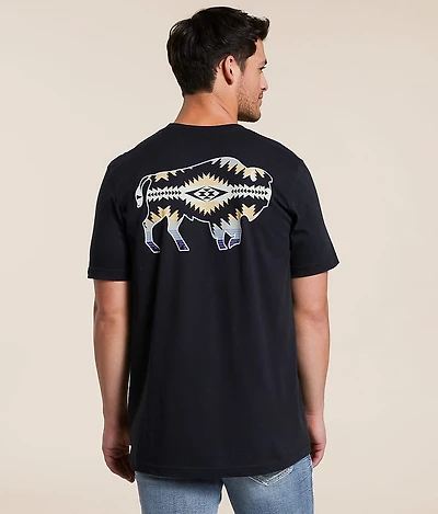 Sunset Pass Bison T-Shirt