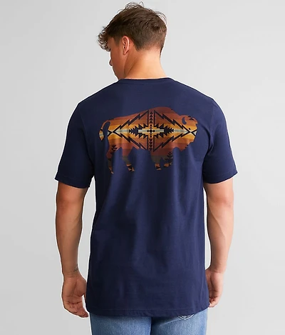 Trapper Peak Buffalo T-Shirt