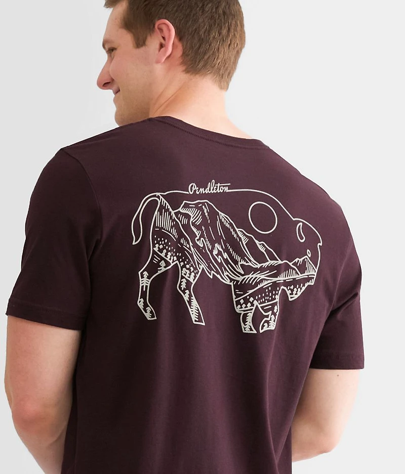 Bison Landscape T-Shirt