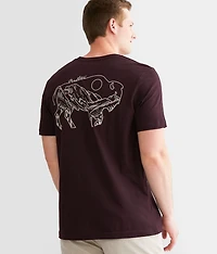 Bison Landscape T-Shirt