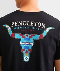 Tucson Turquoise Steer Skull T-Shirt