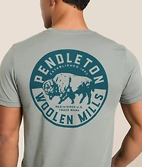 Bison Circle Stamp T-Shirt